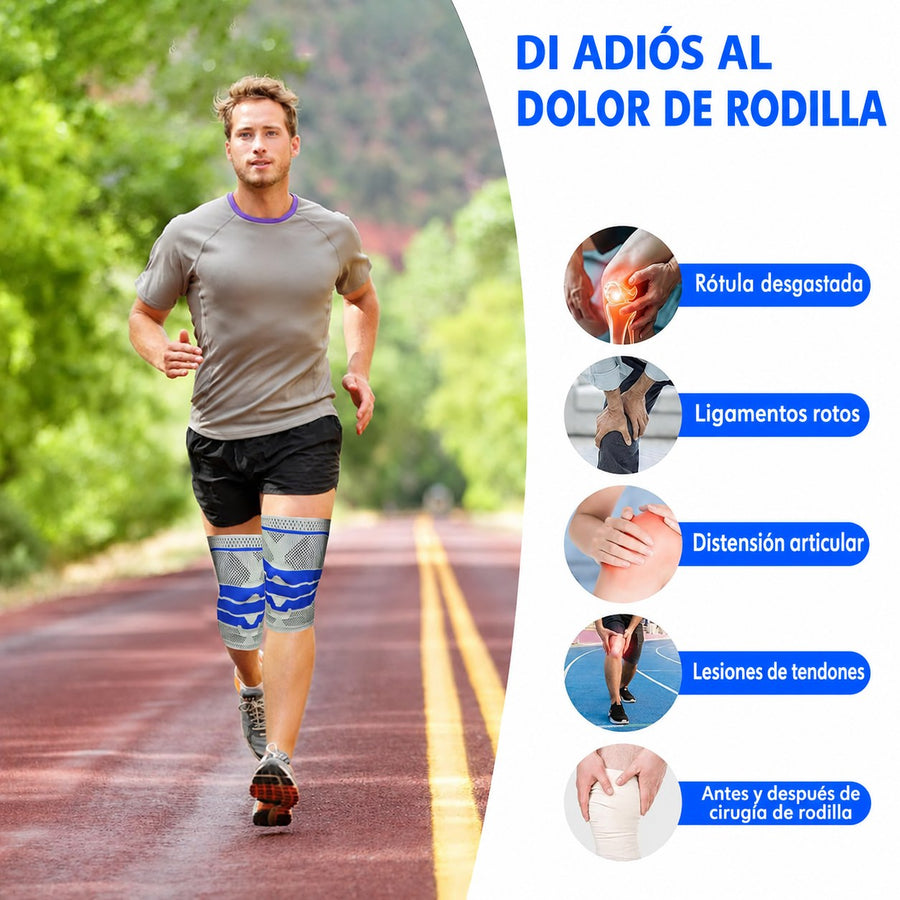 ZUYIST Rodilleras Deportivas con Resortes (2 uds.,