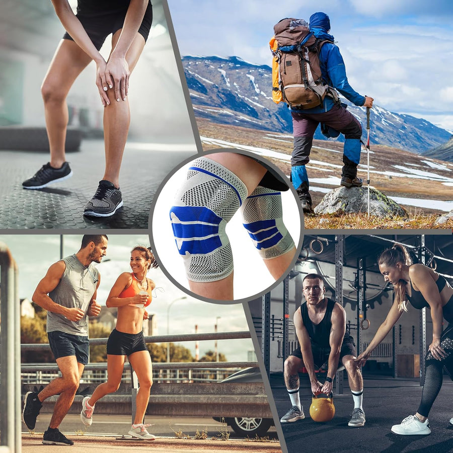 ZUYIST Rodilleras Deportivas con Resortes (2 uds.,